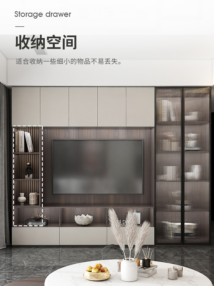 現(xiàn)代簡(jiǎn)約風(fēng)與實(shí)用收納的完美結(jié)合 淺談?shì)p奢電視柜的安裝與設(shè)計(jì)